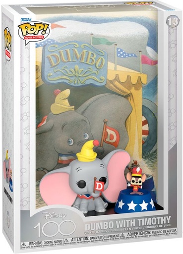 [AFFK1097] Funko Pop! Movie Posters Disney 100 - Dumbo With Timothy (9 cm)