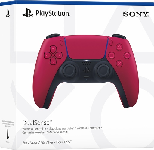 [ACP50076] Controller Wireless DualSense V2 (PS5, Cosmic Red)