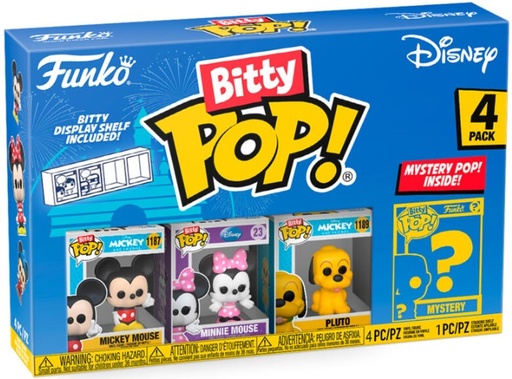 [AFFK1129] Bitty Pop! Disney - Mickey Mouse (4 pack)
