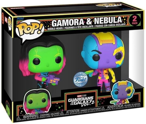 [AFFK1130] Funko Pop! Guardians Of The Galaxy Vol.2 - Gamora & Nebula (9 cm)