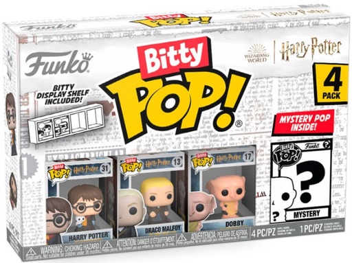 [AFFK1135] Bitty Pop! Harry Potter - Harry Potter (4 pack)