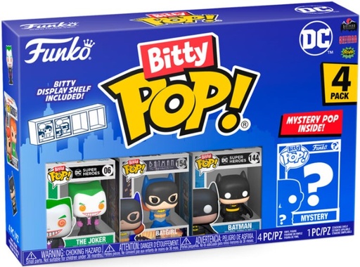 [AFFK1151] Bitty Pop! DC Comics - The Joker (4 pack)