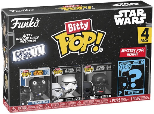 [AFFK1157] Bitty Pop! Star Wars - Darth Vader (4 pack)