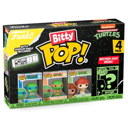 [AFFK1169] Bitty Pop! Teenage Mutant Ninja Turtles - Leonardo (4 pack)