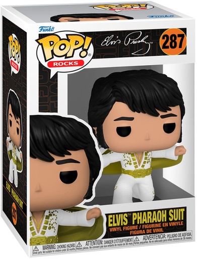 [AFFK1199] Funko Pop! Rocks - Elvis Pharaoh Suit (9 cm)