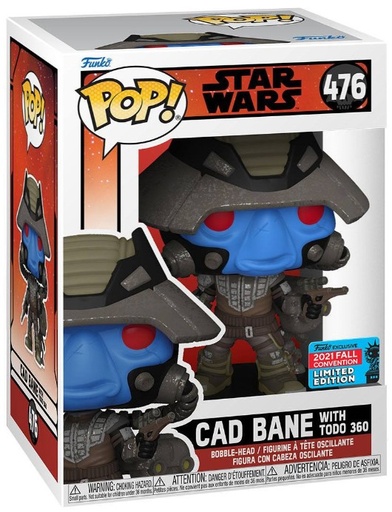 [AFFK1582] Funko Pop! Star Wars - Cad Bane With Todo 360 (9 cm)