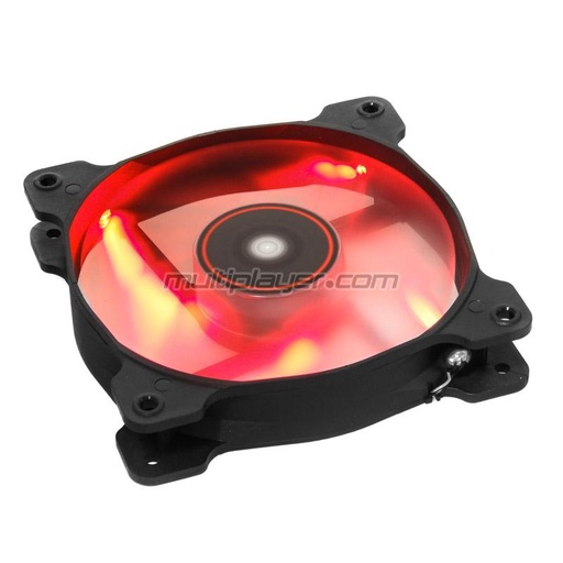 [ACPC0070] Corsair Air Series SP120 High Static Pressure Fan, 120mm - LED Rosso