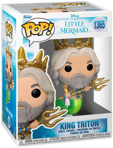 [AFFK1741] Funko Pop! Disney The Little Mermaid - King Triton (9 cm)