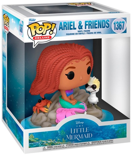 [AFFK1745] Funko Pop! Disney The Little Mermaid - Ariel & Friends (9 cm)