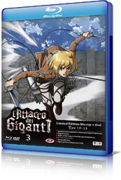 [272177] Attacco Dei Giganti (L') #03 (Eps 10-13) (Limited Edition) (Blu-Ray+Dvd)