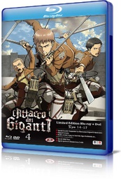 [272178] Attacco Dei Giganti (L') #04 (Eps 14-17) (Limited Edition) (Blu-Ray+Dvd)