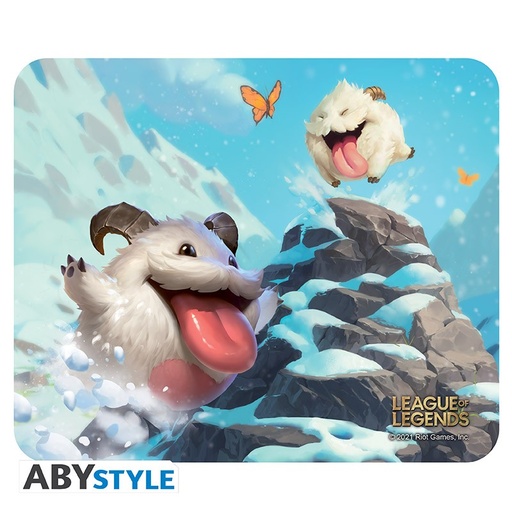 [ACPC0074] League of Legends Tappetino Mouse Flessibile Poro ABYstyle