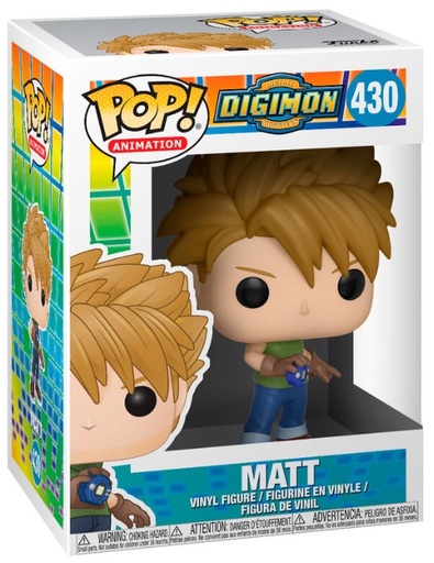 [AFFK1800] Funko Pop! Digimon - Matt (9 cm)