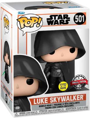 [AFFK1828] Funko Pop! Star Wars The Mandalorian - Luke Skywalker (Special Edition, 9 cm)