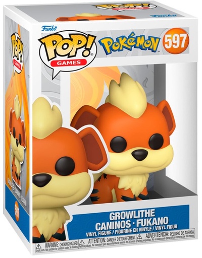 [AFFK1864] Funko Pop! Pokemon - Growlithe (9 cm)