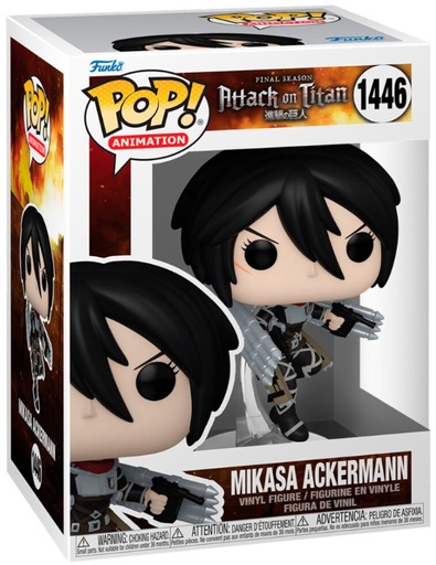 [AFFK1867] Funko Pop! Attack On Titan - Mikasa Ackermann (9 cm)