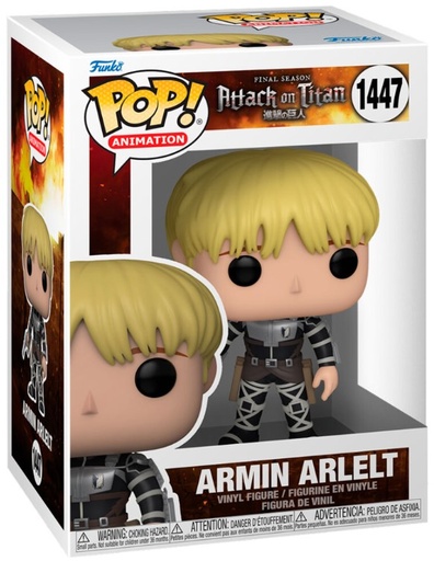 [AFFK1869] Funko Pop! Attack On Titan - Armin Arlelt (9 cm)