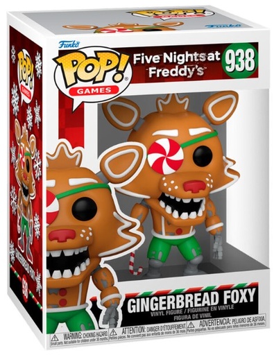 [AFFK1909] Funko Pop! Five Nights at Freddy's - Gingerbread Foxy (9 cm)