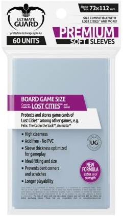 [ACCG0041] Bustine Per Giochi Da Tavolo - Lost Cities (7,2x11,2Cm, 60Pz)