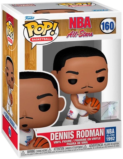 [AFFK2088] Funko Pop! NBA All-Stars - Dennis Rodman (9 cm)