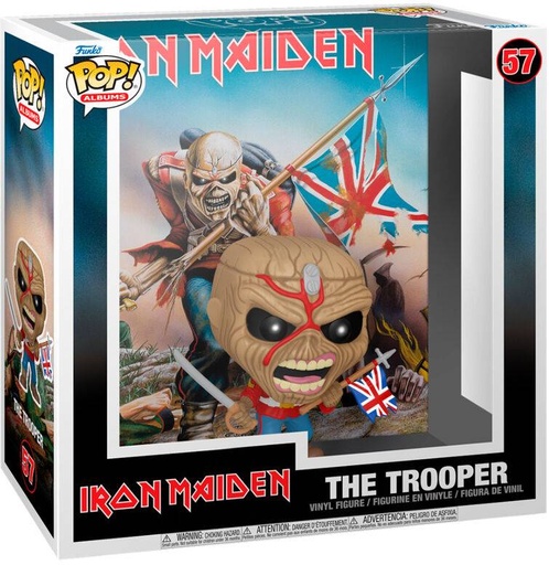 [AFFK2091] Funko Pop! Iron Maiden - The Trooper (9 cm)