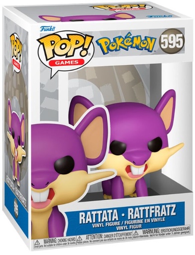[AFFK2137] Funko Pop! Pokemon - Rattata (9 cm)