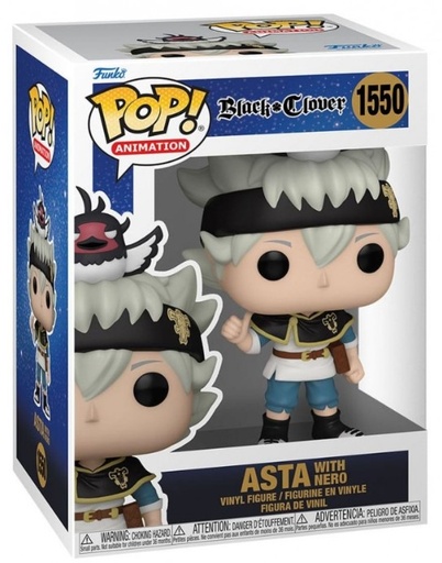 [AFFK2140] Funko Pop! Black Clover - Asta With Nero (9 cm)