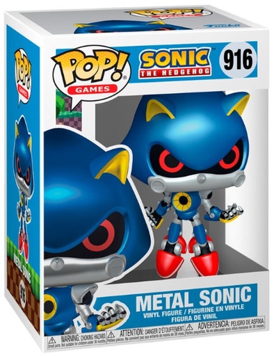 [AFFK2154] Funko Pop! Sonic The Hedgehog - Metal Sonic (9 cm)