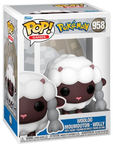 [AFFK2163] Funko Pop! Pokemon - Wooloo (9 cm)