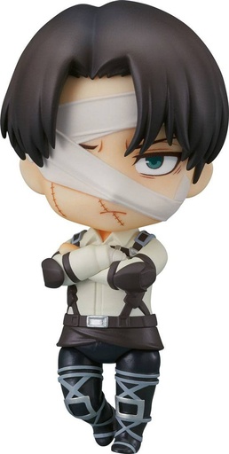 [AFGO0202] Attack on Titan Action Figure Levi Ackerman Nendoroid 10 Cm GOOD SMILE