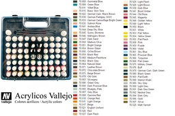 [352554] VALLEJO - Model Color Conbination Box Set 70175