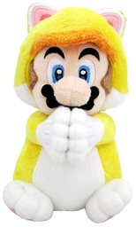 [359503] Mario Gatto Con Mani Magnetiche Peluche 19 cm Nintendo Originale