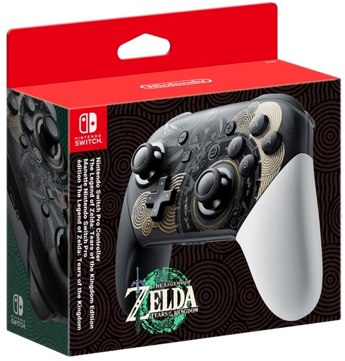 [ACSW0139] Nintendo Switch Pro Controller (The Legend Of Zelda Tears Of The Kingdom Edition)