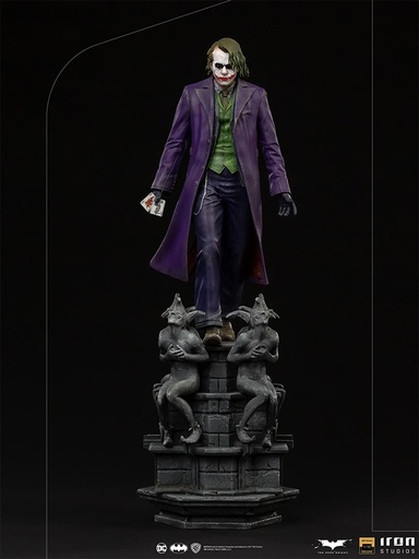 [AFVA0196] IRON STUDIOS The Dark Knight Joker 1/10 Statua 25 cm