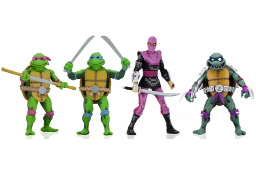 [AFVA0245] TMNT Turtles In Time - 4 Pack (17 cm)