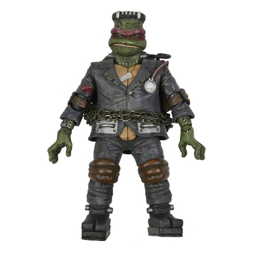 [AFVA0253] Tartarughe Ninja Action Figure Raffaello Mostro di Frankenstein 18 Cm NECA