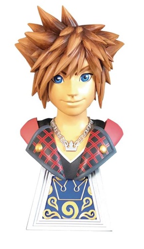 [AFVA0286] DIAMOND SELECT - Legends 3D Kingdom Hearts 3 Sora 1/2 25 cm Busto