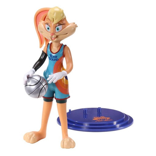 [AFVA0379] NOBLE COLLECTION Lola Bunny Space Jam 2 Bendyfigs 19 Cm Figure Pieghevole