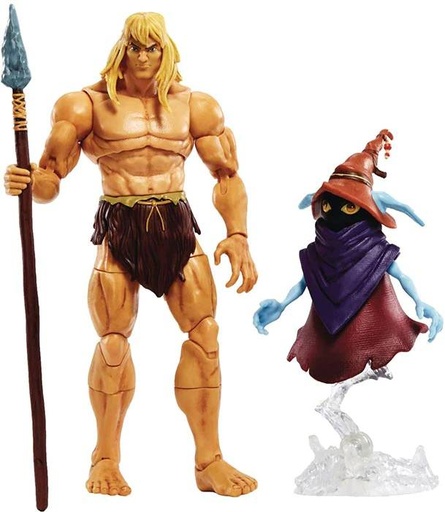 [AFVA0383] Masters Of The Universe Revelation - Deluxe Savage He-Man & Orko (Masterverse 2022, 18 cm)