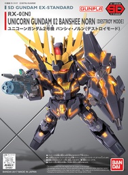 [385714] Bandai Model kit Gunpla Gundam SD Unicorn Banshee Norn Destroy Ex Standard #015