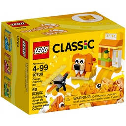 [387990] LEGO Classic 10709 - Scatola Creativita' Arancio