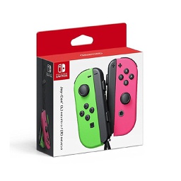 [388463] NINTENDO Switch Controller Coppia di Joy-Con Verde Neon e Rosa Neon
