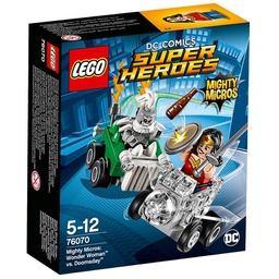 [388541] LEGO Super Heroes 76070 - Mighty Micros: Wonder Woman Contro Doomsday
