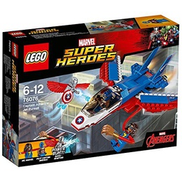 [388742] LEGO Super Heroes 76076 - Inseguimento sul jet di Capitan America