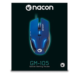 [389098] NACON - Mouse Ottico 105 Blu PC
