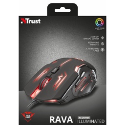 [389328] TRUST - GXT 108 Rava Illuminato Gaming Mouse