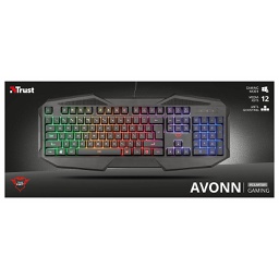 [389486] TRUST - GXT 830-RW Avonn Gaming Keyboard I