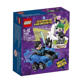 [389715] LEGO Super Heroes 76093 - Mighty Micros: Nightwing contro The Joker