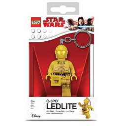 [397370] LEGO Star Wars - Torcia portachiavi di C-3PO