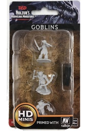[403728] WIZKIDS - D&amp;D Dungeons &amp; Dragons Nolzur's Marvelous Unpainted Minis Goblins Miniature